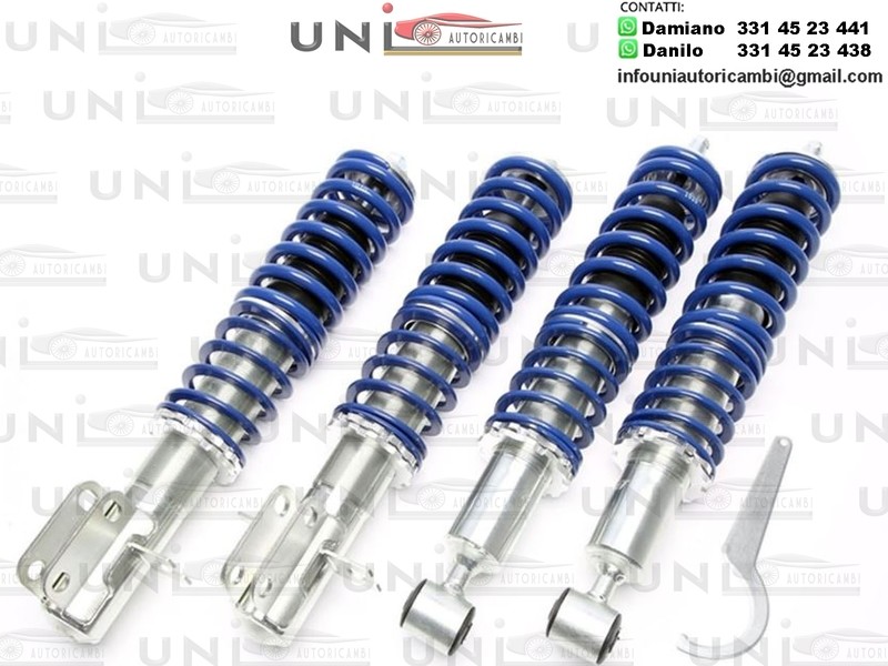 Assetto a Ghiera Regolabile per VW GOLF 2 dal 1983 , VW JETTA 2  dal 1983 - VW CORRADO dal 1988-