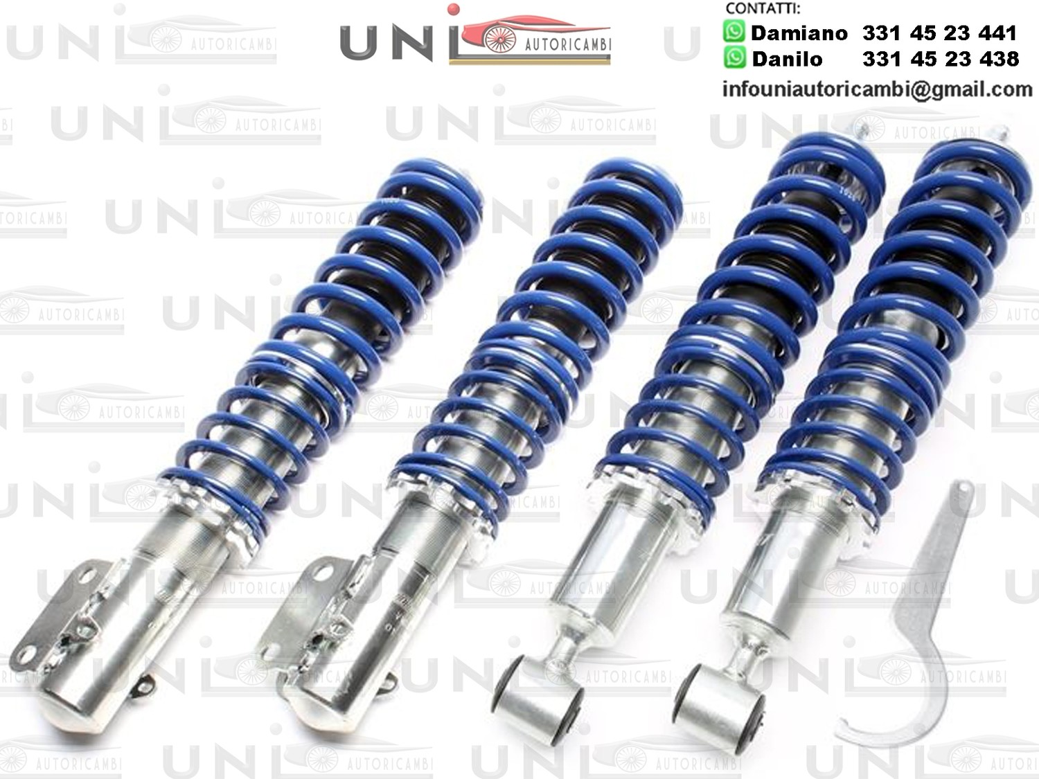 Assetto A GHIERA Regolabile VW Polo 6N dal 1994 - SEAT IBIZA 6K e CORDOBA 6K/C