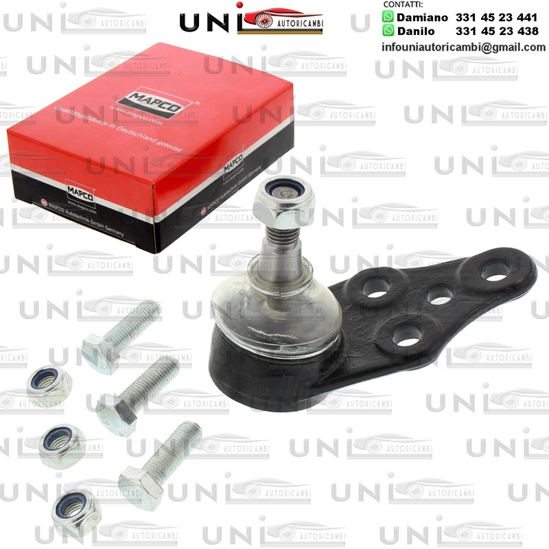 Giunto assiale Assale anteriore bilaterale Rinforzato DAEWOO CIELO / LOAD RUNNER, ESPERO, LANOS, NEXIA / OPEL KADETT E / COMBO 1.2-2.0 08.84-