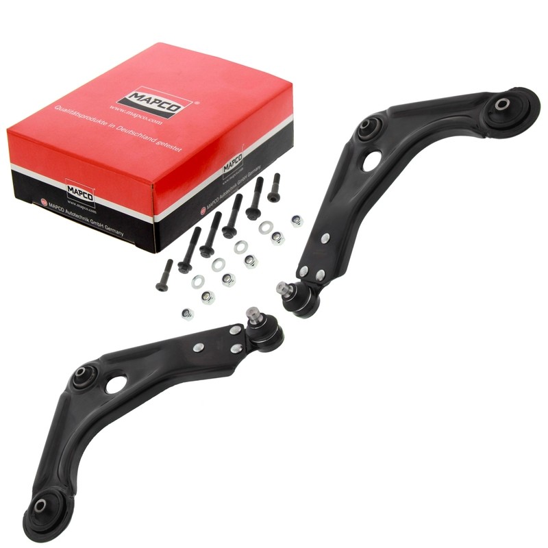 Kit 2 Bracci Anteriori Oscillanti Rinforzati Mapco FORD KA 1.3 09.96-11.08