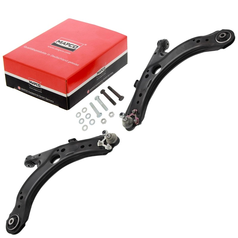 Kit 2 Bracci Oscillanti Anteriori Rinforzati Mapco AUDI A3 / SEAT LEON / SKODA OCTAVIA I / VW BORA 1.4-2.8 09.96-12.10