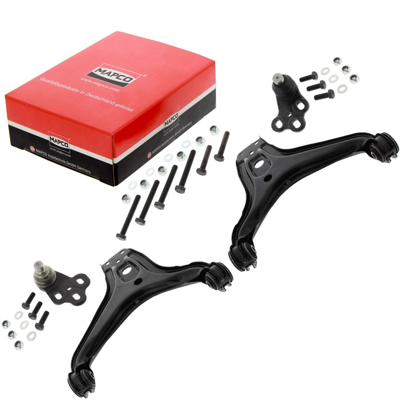 Kit 4 Bracci Anteriori Oscillanti Rinforzati Mapco AUDI 80, CABRIOLET 1.6-2.8 05.91-08.00