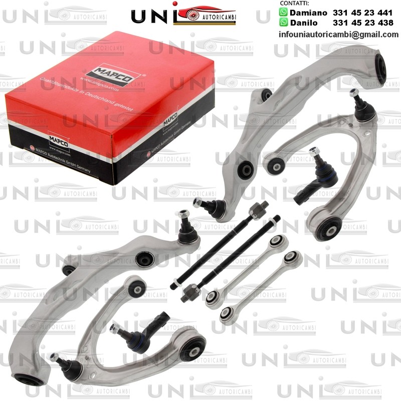 Kit 10 Bracci Anteriori Oscillanti RINFORZATI Mapco AUDI Q7 (4L) 03.06-08.15.