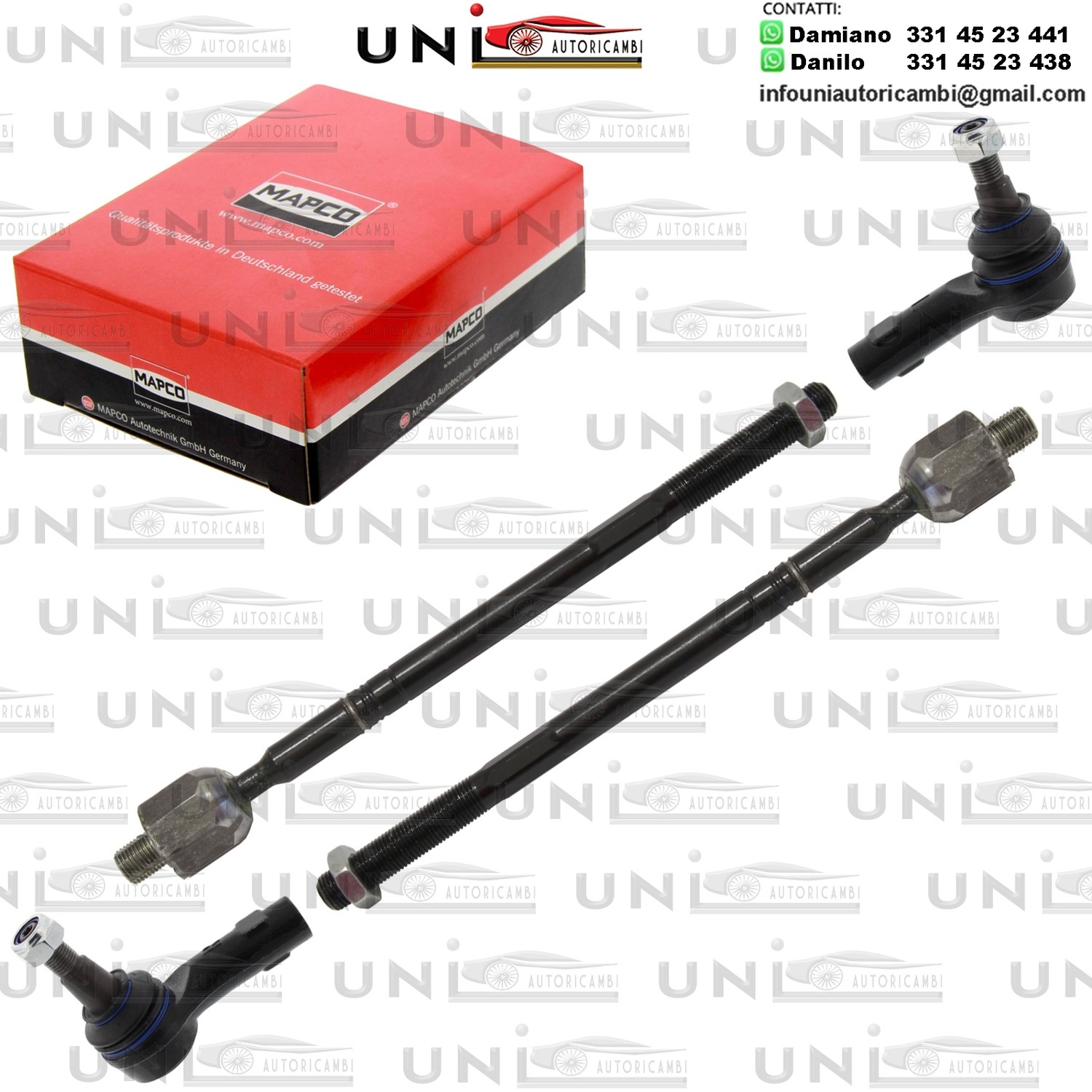 Kit riparazione, Barra di accoppiamento Assale anteriore bilaterale Rinforzato AUDI Q7 / PORSCHE / VW 2.0-6.0D 09.02-