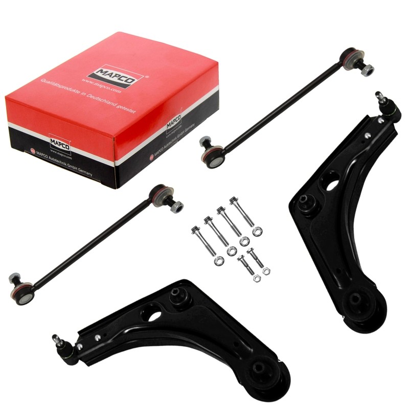 Kit 4 Anteriori Bracci Oscillanti Rinforzati Mapco FORD ESCORT '91 EXPRESS, ESCORT V, ESCORT VI, ORION III 1.3-2.0 07.90-06.01