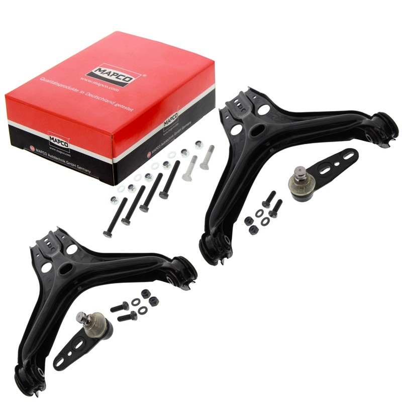 Kit 4 Bracci Anteriori Oscillanti Rinforzati Mapco AUDI 80, 90 1.6-2.3 06.86-12.96