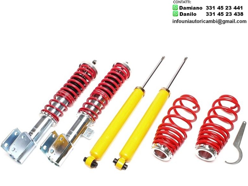1x Assetto a GHIERA REGOLABILE per: PEUGEOT 307 dal 2001- , CITROEN C4 dal 2004-2010