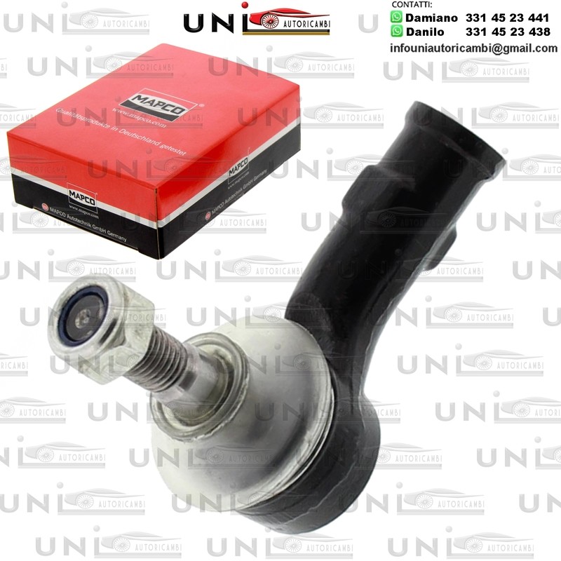 Testa barra d`accoppiamento Assale anteriore Destra Rinforzata SEAT CORDOBA / VARIO, IBIZA II, INCA, TOLEDO I / VW CORRADO, GOLF II / III / IV, JETTA II, PASSAT, POLO, VENTO 1.0-Electric 08.83-06.03