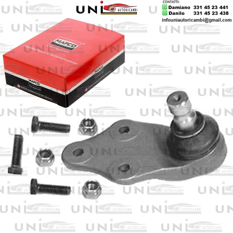 Giunto assiale Assale anteriore bilaterale Rinforzato ROVER 100, 100 / METRO 1.1/1.4/1.5D 03.90-12.98