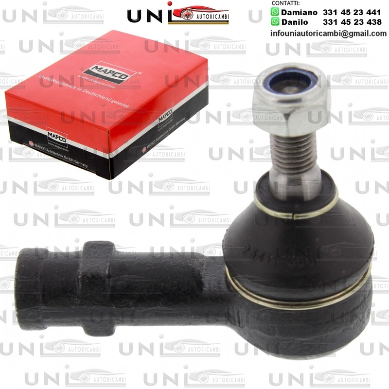 Testa barra d`accoppiamento Assale anteriore bilaterale Rinforzata SAAB 90, 900 I, 99 2.0/2.1 04.72-06.94