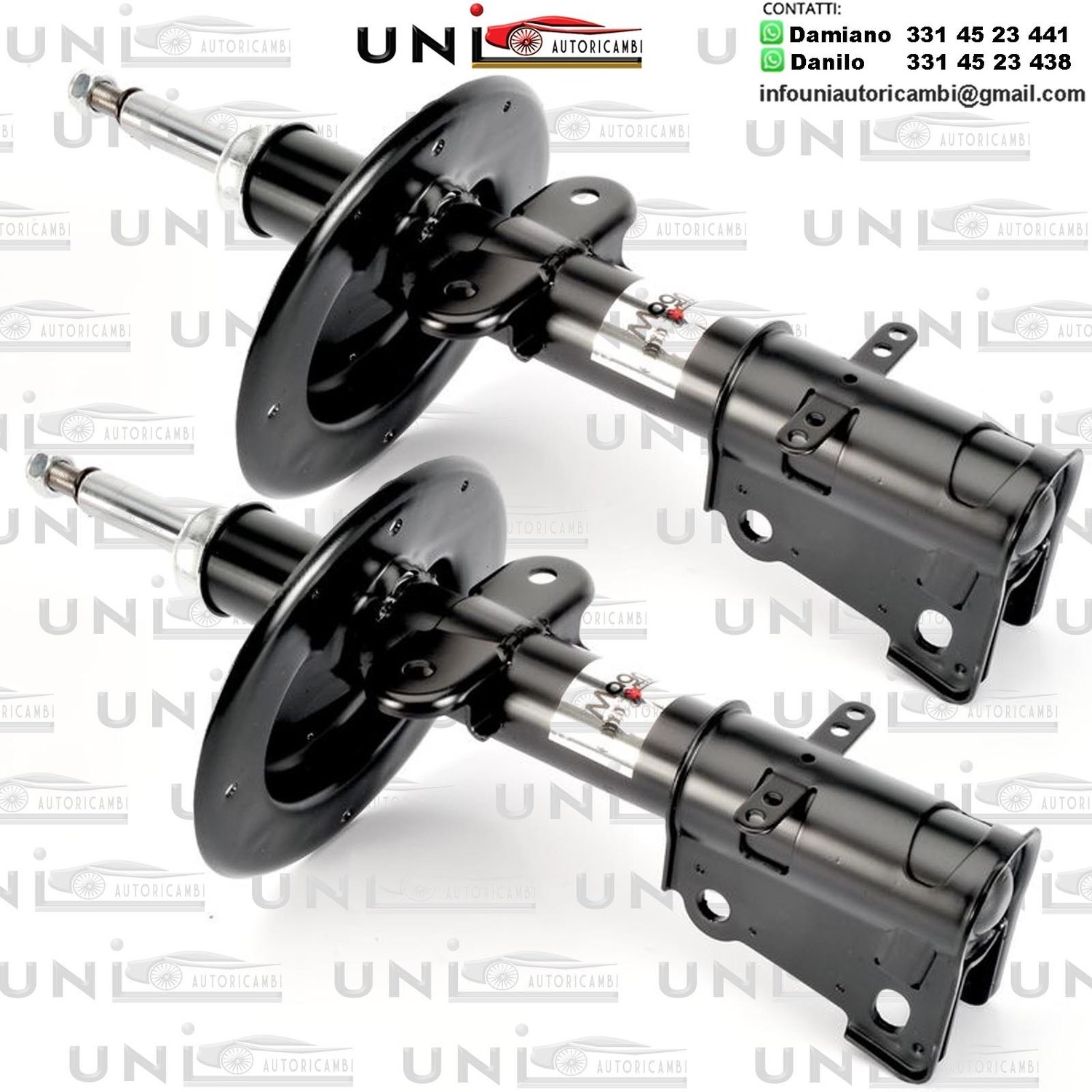 2 Ammortizzatori Anteriori RINFORZATI MAGNUM per: CHRYSLER Modello: GRAND VOYAGER / VOYAGER IV (RG, RS) dal 2000- + DODGE Modello: CARAVAN (RG_) Tipo: 2.4 3.3 3.8  dal 2000-