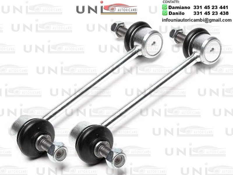 BIELLETTE SPORTIVE DA 16 CM per: BMW E46 VW Polo 9N Seat Ibiza 6L Audi A2