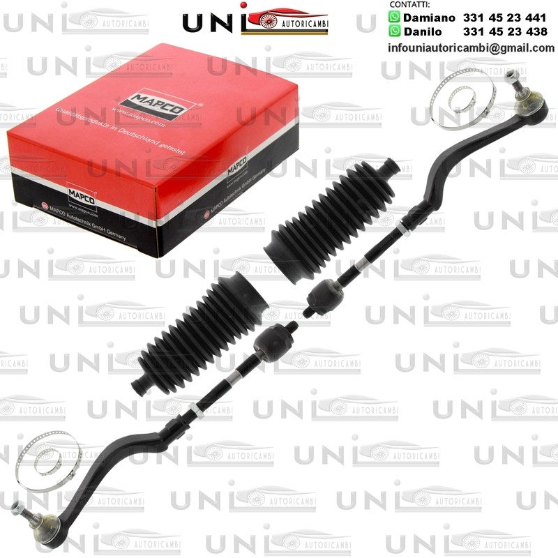 Kit riparazione, Barra di accoppiamento Assale anteriore bilaterale Rinforzata DACIA LOGAN / EXPRESS / MCV, SANDERO / RENAULT LOGAN I 1.2-3.0D 07.98-