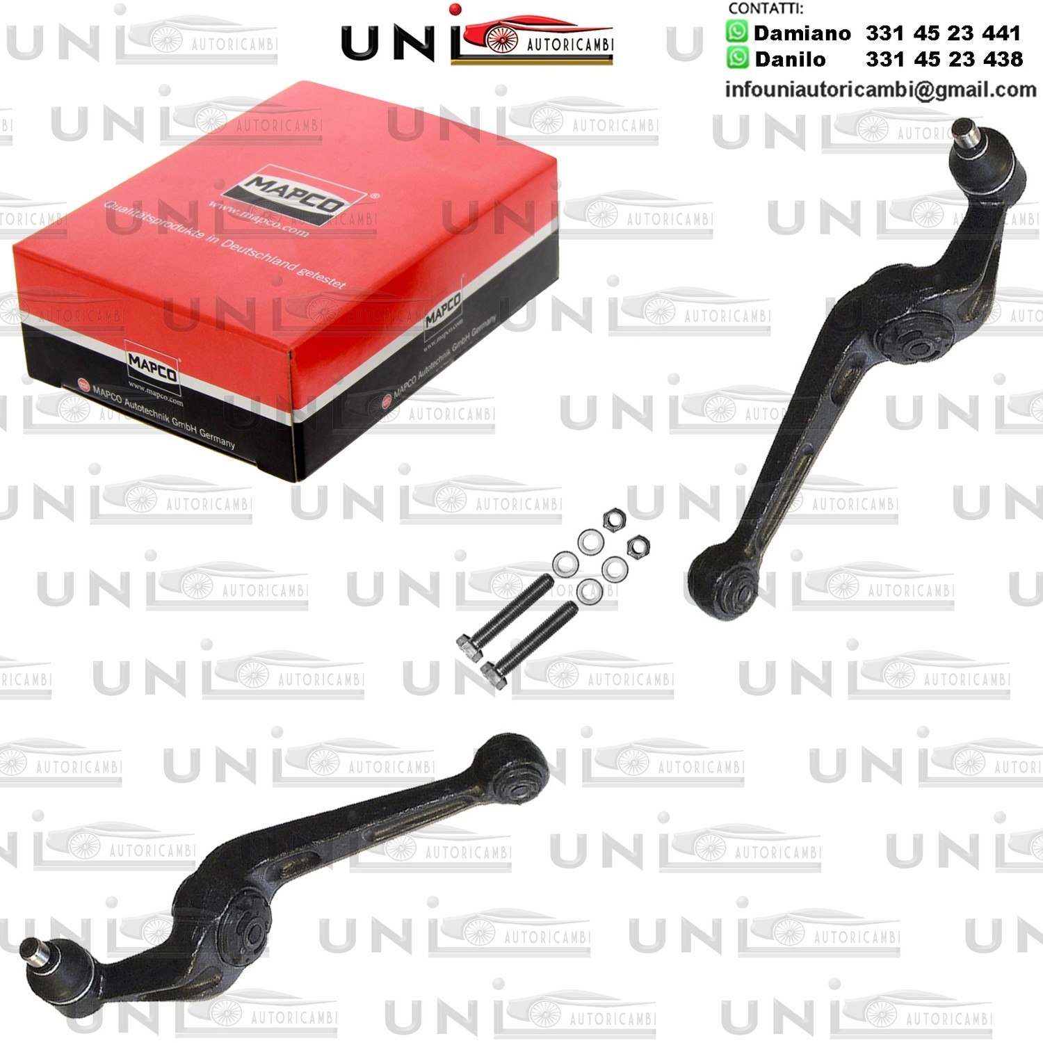 Kit riparazione, Sospensione ruota Assale anteriore bilaterale Rinforzato CITROEN C15, VISA / PEUGEOT 205 / I / II 1.0-1.9D 02.83-12.05