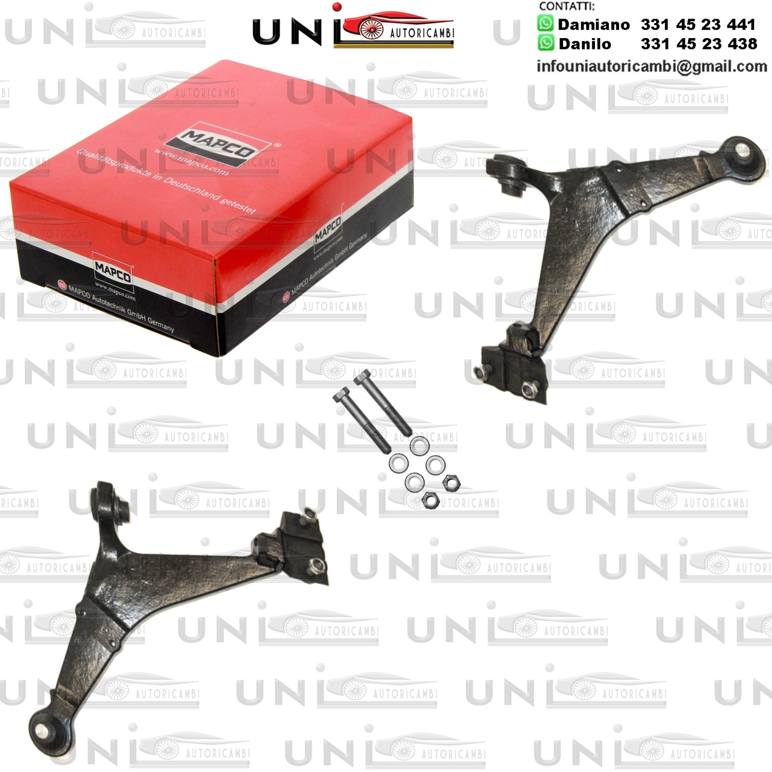 Kit riparazione, Sospensione ruota Assale anteriore bilaterale Rinforzato CITROEN AX, SAXO / PEUGEOT 106 I / II 1.0-Electric 07.86-07.04