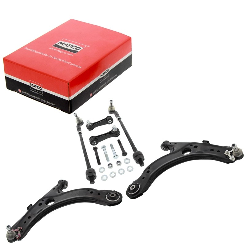 Kit riparazione, Sospensione ruota Assale anteriore bilaterale rinforzato AUDI A3 / SEAT LEON, TOLEDO II / SKODA OCTAVIA I / VW BORA, GOLF IV, NEW BEETLE 1.4-2.8 09.96-12.10