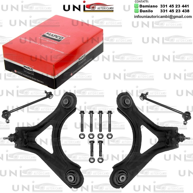 Kit riparazione, Sospensione ruota Assale anteriore bilaterale Rinforzata FORD MONDEO l / ll 1.6-2.5 02.93-09.00