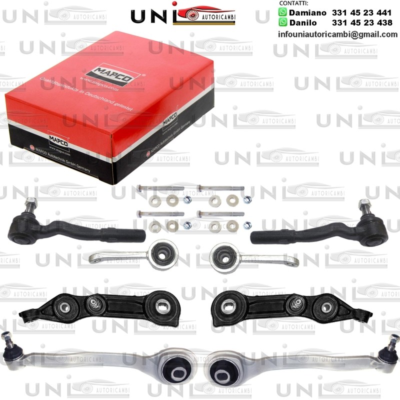 Kit riparazione, Sospensione ruota Assale anteriore bilaterale Rinforzata MERCEDES E / T- Model (W211), CLS (C219), SL (R230) 1.8-5.0 10.01-10.12