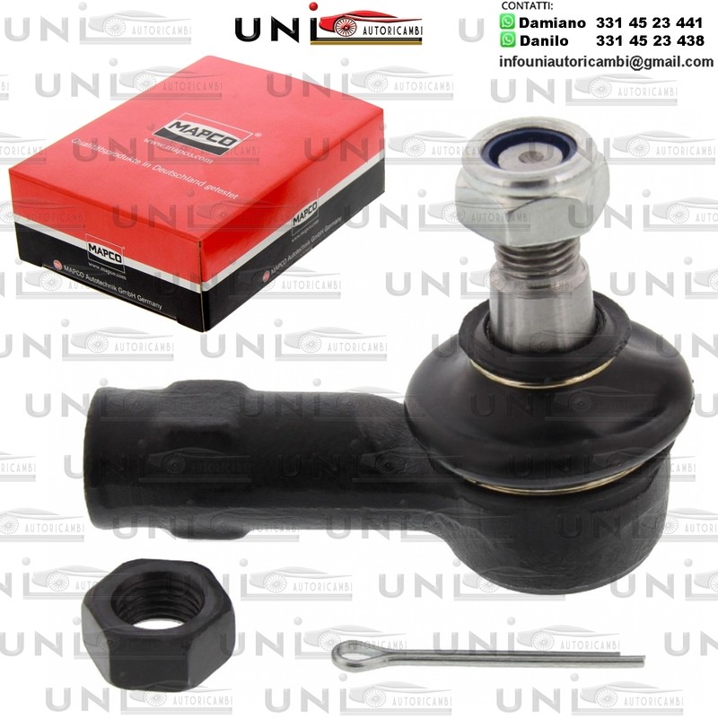 Testa barra d`accoppiamento Assale anteriore bilaterale Rinforzata ISUZU CAMPO, TROOPER I / II / III / OPEL FRONTERA A / SPORT, MONTEREY A /Y B 2.0-3.5 01.83-08.04