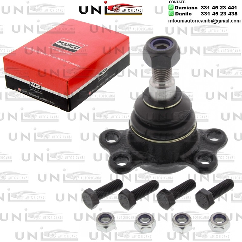 Giunto di supporto / guida Assale anteriore bilaterale Rinforzato ISUZU CAMPO, TROOPER I / OPEL CAMPO, FRONTERA A / SPORT 2.0-3.1D 01.83-12.01