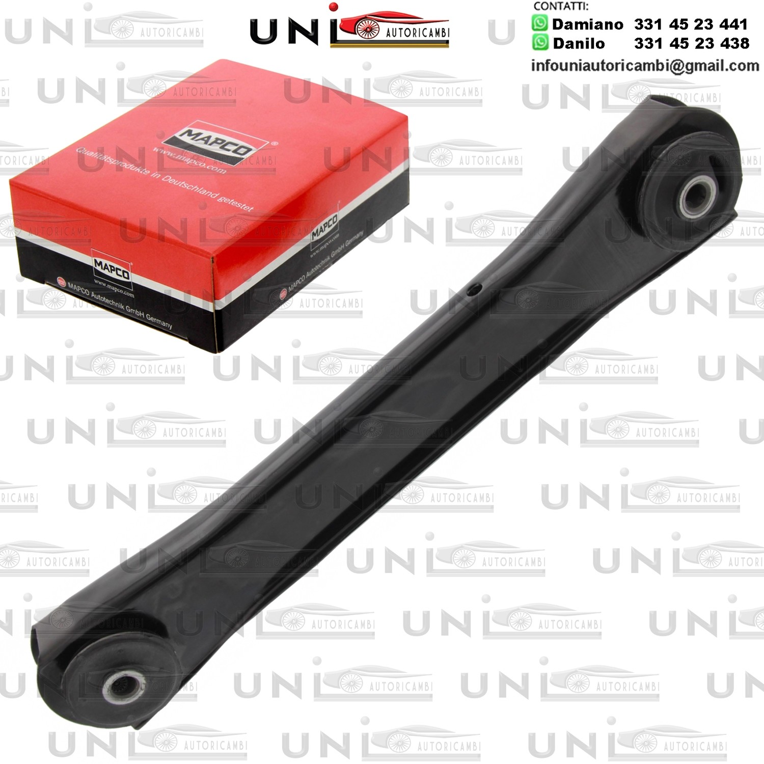 Asta/Puntone, Sospensione ruote Assale posteriore bilaterale Rinfozata JEEP GRAND CHEROKEE I 5.2 01.92-04.99