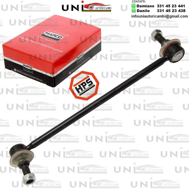 Asta/Puntone, Stabilizzatore Assale anteriore bilaterale Rinforzata CHRYSLER VOYAGER III, VOYAGER IV, VOYAGER V / DODGE GRAND CARAVAN 2.0-4.0 01.95-