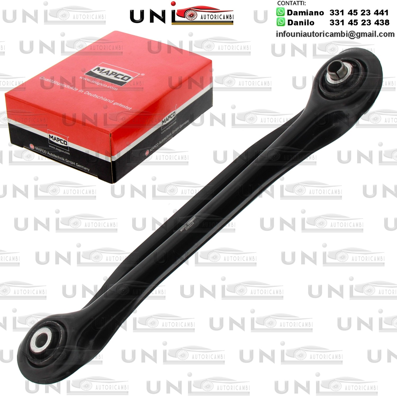 Bielletta Posteriore Bilaterale Rinforzata MERCEDES 190 (W201), C (CL203), C T-MODEL (S202, S203), C (W202, W203), CABRIOLET (A124), CLK (A208,C208), COUPE (C124) 1.8-6.0 10.82-05.08