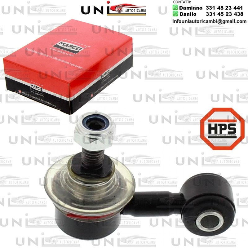 Asta Puntone, Bielletta Assale Anteriore Bilaterale Rinforzata SEAT TOLEDO I / VW CORRADO, GOLF III, VENTO 1.9D-2.9 08.91-04.99