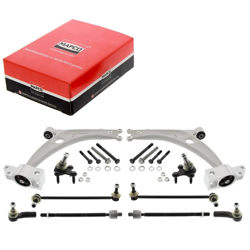 Kit 10 BRACCI , Kiparazione, Sospensione ruota Assale anteriore Bilaterale Rinforzato VW PASSAT / CC 1.4-3.4 03.05-01.12