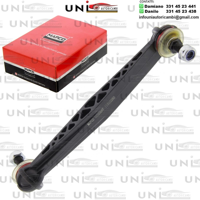 Asta/Puntone, Stabilizzatore Assale post. bilaterale Rinforzata CHEVROLET LACETTI, NUBIRA / DAEWOO LACETTI, NUBIRA 1.4-2.0D 05.03-