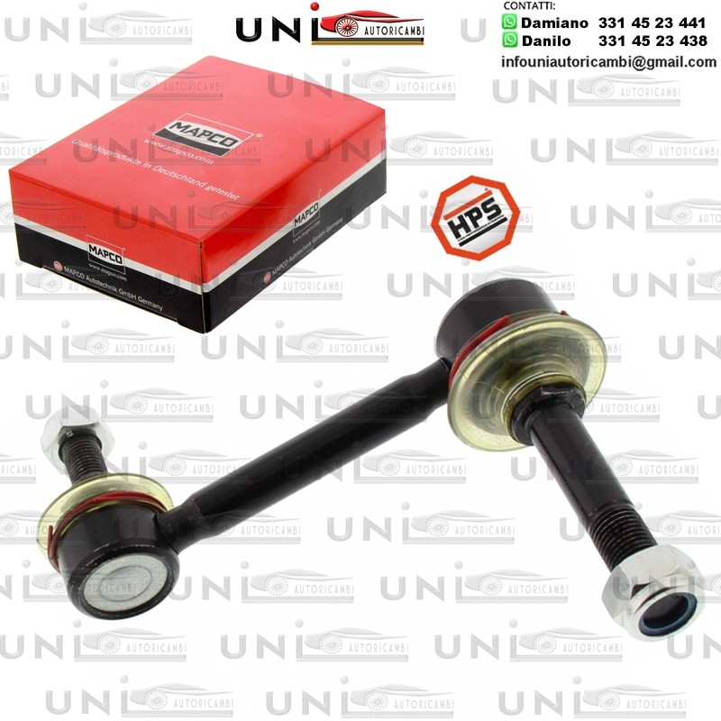 Asta/Puntone, Stabilizzatore Assale anteriore bilaterale Rinforzata LEXUS IS I / SPORTCROSS / TOYOTA CROWN 2.0/3.0 10.91-10.05