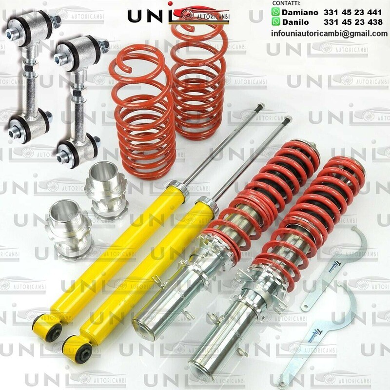 ASSETTO A GHIERA REGOLABILE + 2 BIELLETTE - VW GOLF 4 NEW BEETLE BORA - AUDI A3 8L