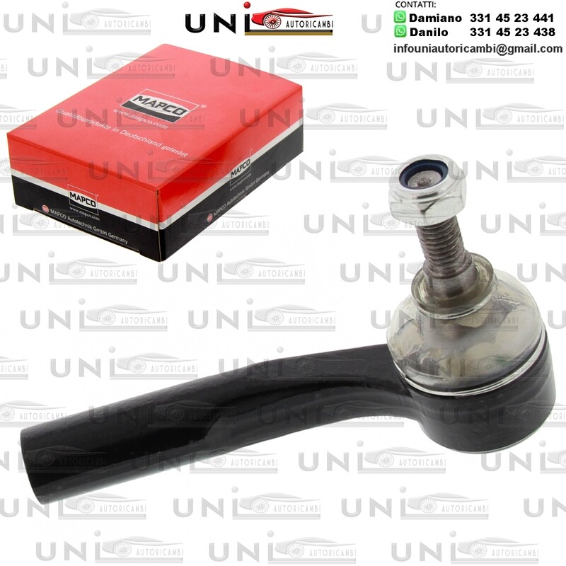 Testa barra d`accoppiamento Assale anteriore Destra Rinforzata ABARTH GRANDE PUNTO/ALFA ROMEO MITO / CITROEN NEMO / FIAT FIORINO, PUNTO / EVO, QUBO / OPEL ADAM, CORSA D / E 0.9-1.9D 06.05-