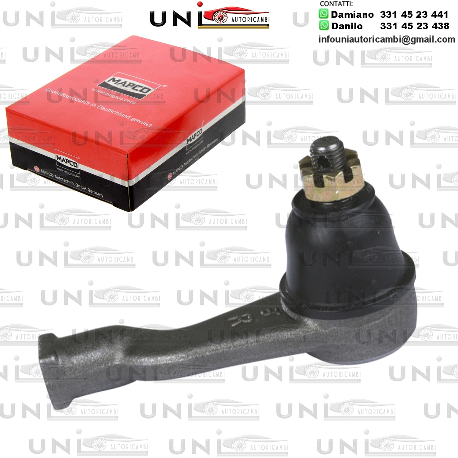 Testa barra d`accoppiamento Assale anteriore Destra Rinforzato DAIHATSU CHARADE I 1.0 10.77-02.83