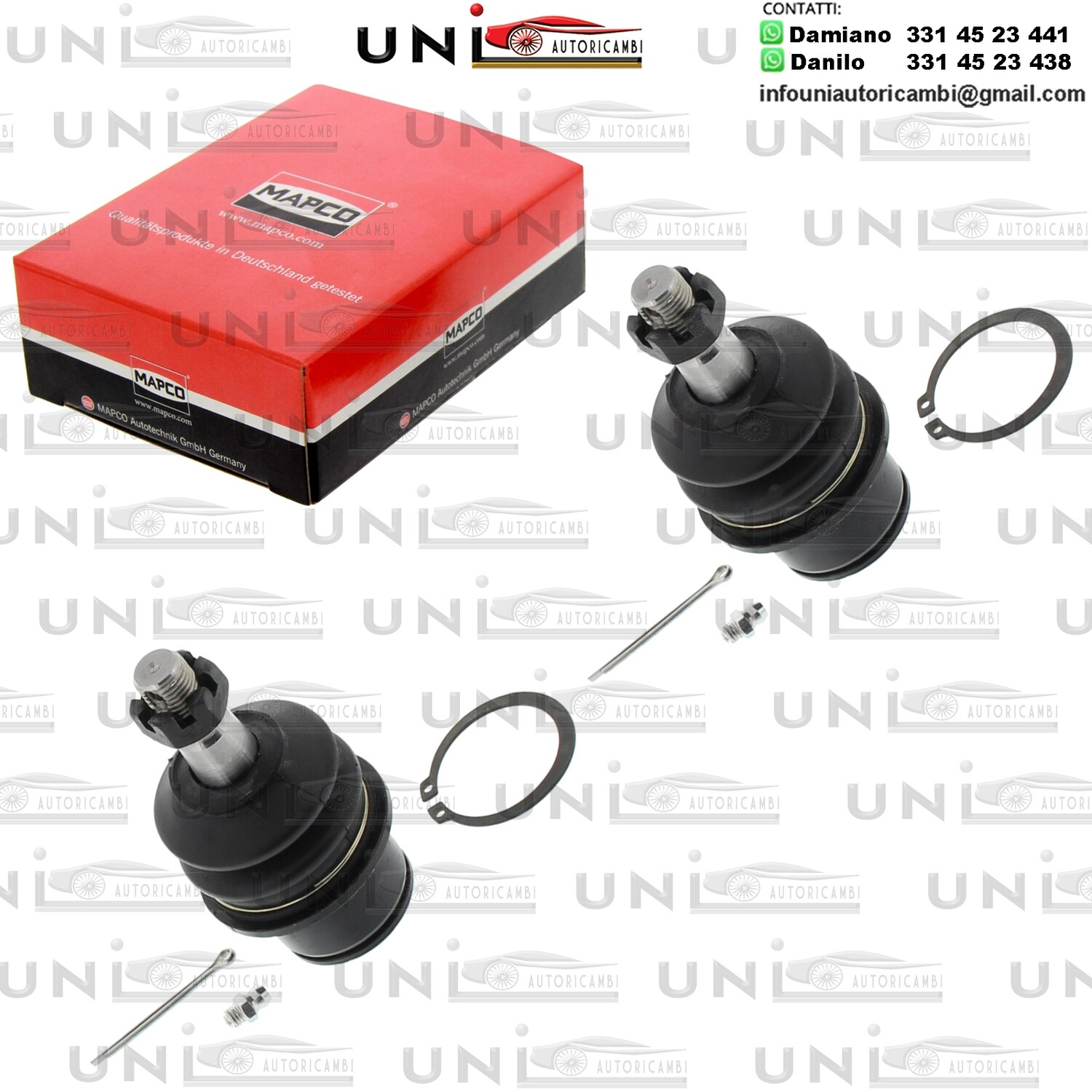 Kit riparazione, Giunto di supporto / guida Serie / Kit Assale anteriore bilaterale Rinforzato HRYSLER 300 C 3.0D-6.1 09.04-11.12