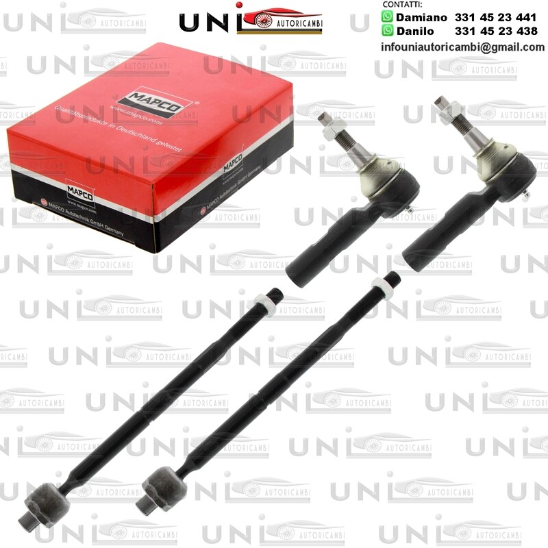 Kit riparazione, Barra di accoppiamento Assale anteriore bilaterale Rinforzato CHRYSLER 300 C 2.7-6.1 09.04-11.12