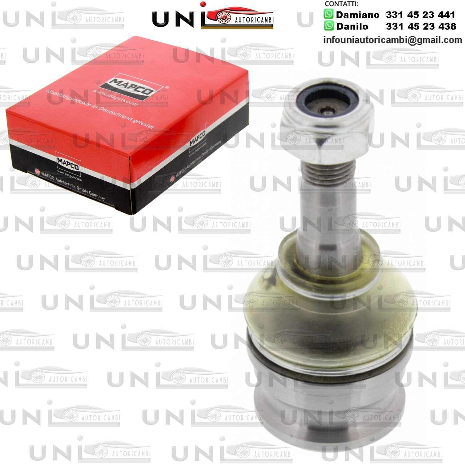 Giunto di supporto / guida Assale anteriore bilaterale Rinforzato SUBARU LEONE, LEONE I / II, XT 1.3/1.6/1.8 03.79-02.92