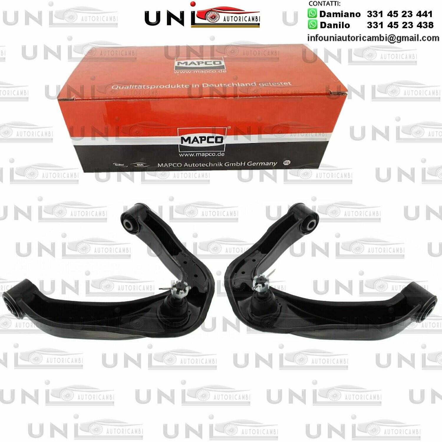 2 ​Bracci Oscillanti Anteriori Bilaterale Rinforzati NISSAN NP300 NAVARA / PATHFINDER III