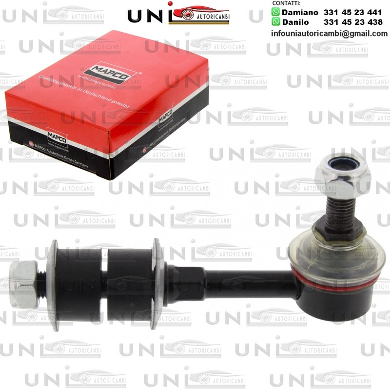 Asta/Puntone, Stabilizzatore Assale post. bilaterale Rinforzata  MITSUBISHI COLT IV / PROTON PERSONA 400, SATRIA  04.92-