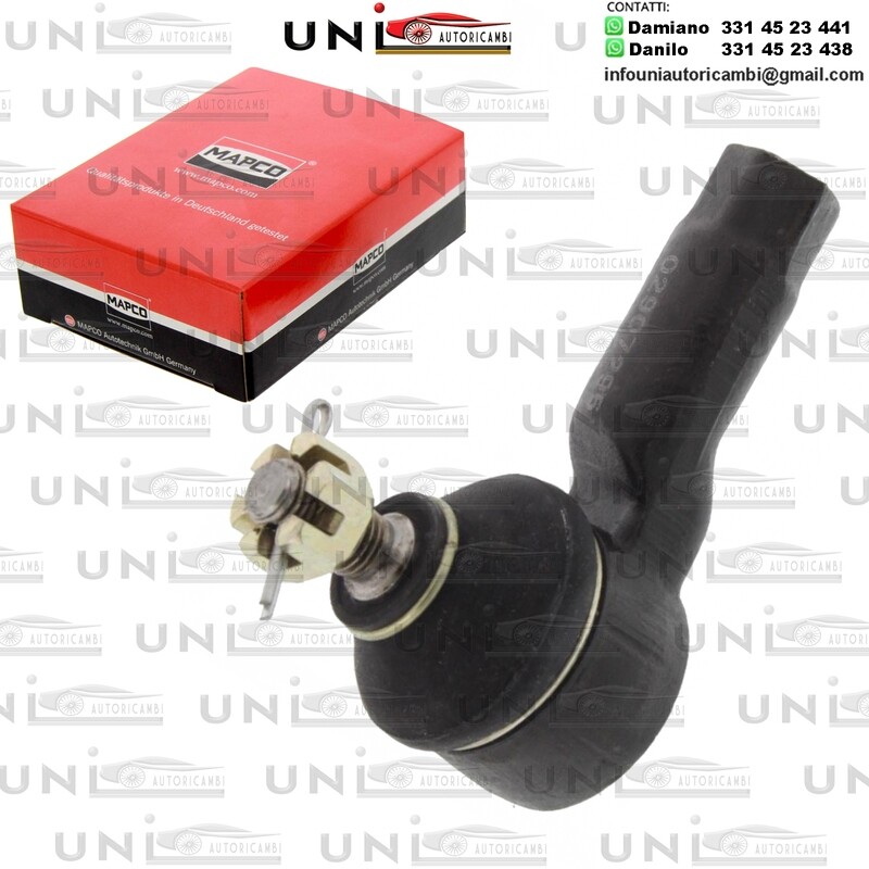 Testa barra d`accoppiamento Assale anteriore bilaterale Rinforzata HONDA ACCORD II / III, CIVIC I / II / III, CRX I, JAZZ I, PRELUDE II, QUINTET / ISUZU GEMINI / ROVER 200, 2000-3500 1.2-3.5 76-90