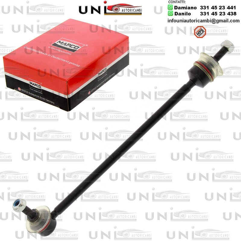 Asta/Puntone, Stabilizzatore Assale anteriore bilaterale Rinforzata MG MG ZT, MG ZT- T ( ROVER 75 1.8-4.6 02.99-10.05