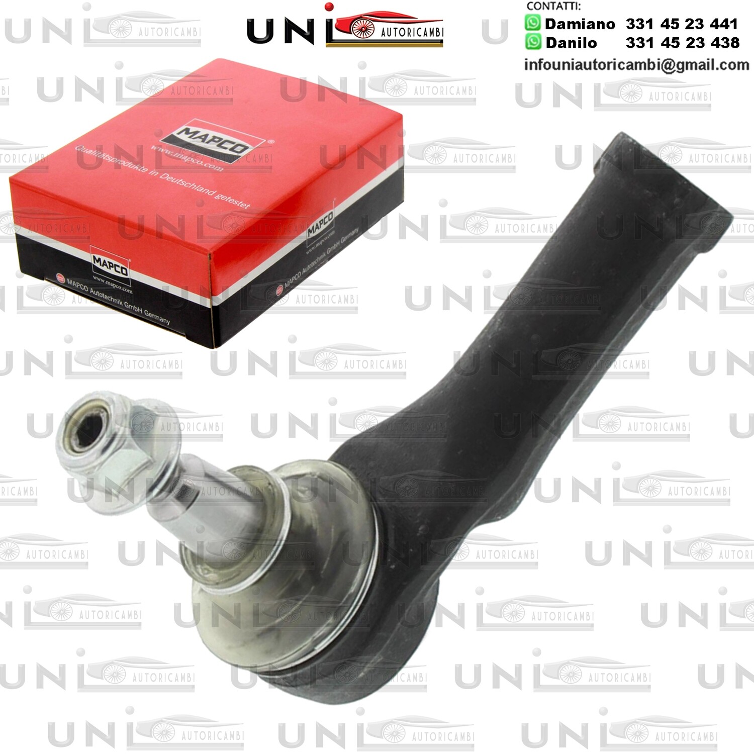 Testa barra d`accoppiamento Assale anteriore bilaterale Rinforzata FORD MONDEO III / JAGUAR X-TYPE 1.8-3.0 10.00-12.09