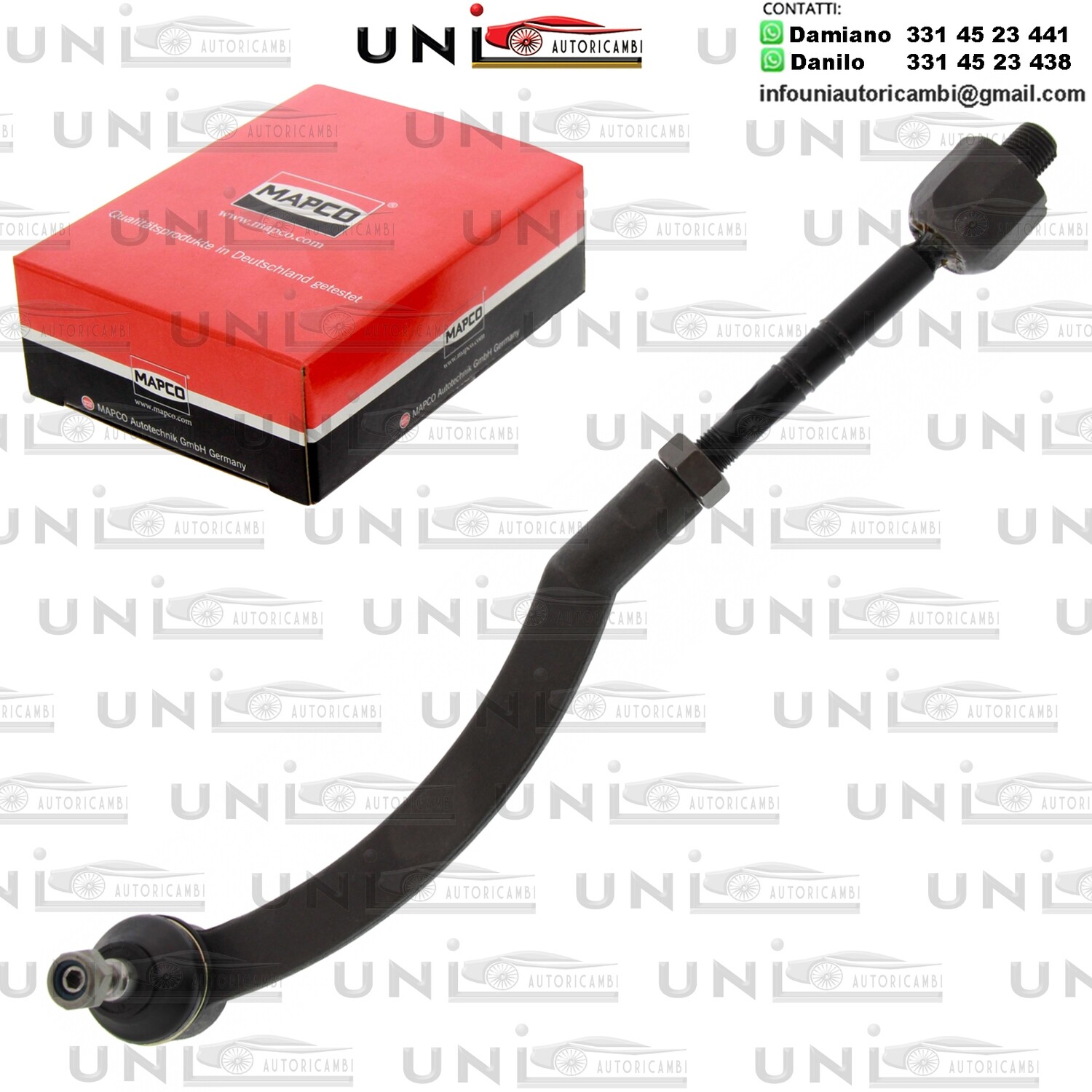 Tirante trasversale Assale anteriore Destra Rinforzata MINI (R50, R53) 1.6 06.01-09.06