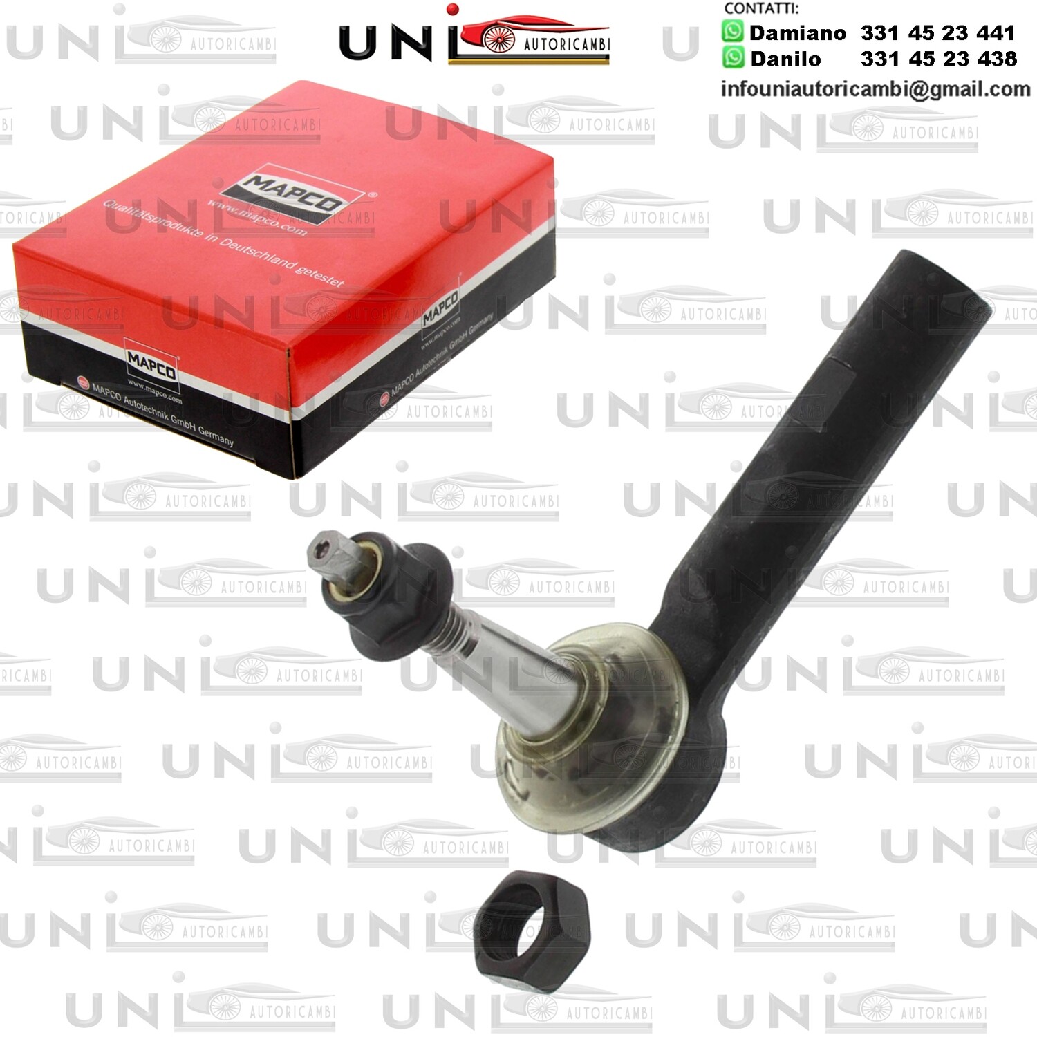 Testa Barra d`accoppiamento Assale Anteriore Bilaterale Rinforzata CHEVROLET CRUZE, ORLANDO / OPEL ASTRA J, INSIGNIA A, ZAFIRA C / SAAB 9-5 1.3D-2.8 08-