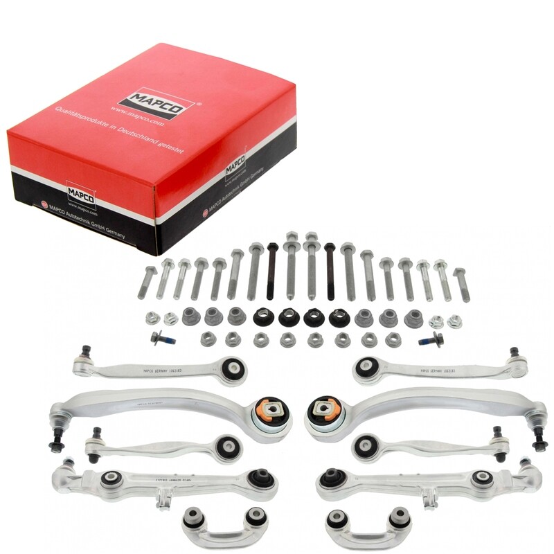 Kit 10 Bracci Anteriori Oscillanti Mapco Bilaterle Rinforzati AUDI A4 / SKODA SUPERB l / VW PASSAT 1.6-3.0 94-05
