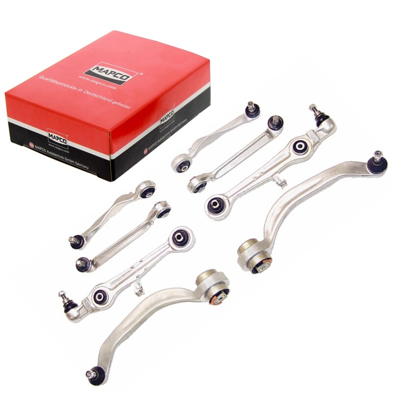 Kit 8 Bracci Anteriori Oscillanti Mapco Bilaterale Rinforzati AUDI A4 / SKODA SUPERB / VW PASSAT 1.6-2.8 94-05