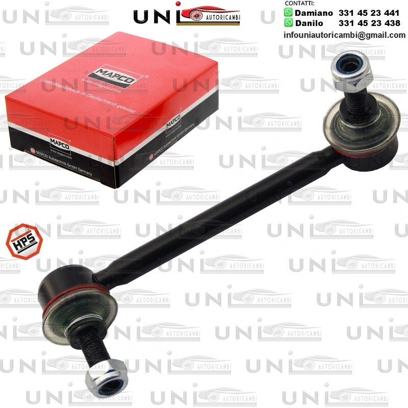 Asta/Puntone, Stabilizzatore Assale anteriore Destra Rinforzata ISUZU TROOPER II / III / OPEL FRONTERA A / SPORT, FRONTERA B, MONTEREY A / B 2.0-3.5 08.91-