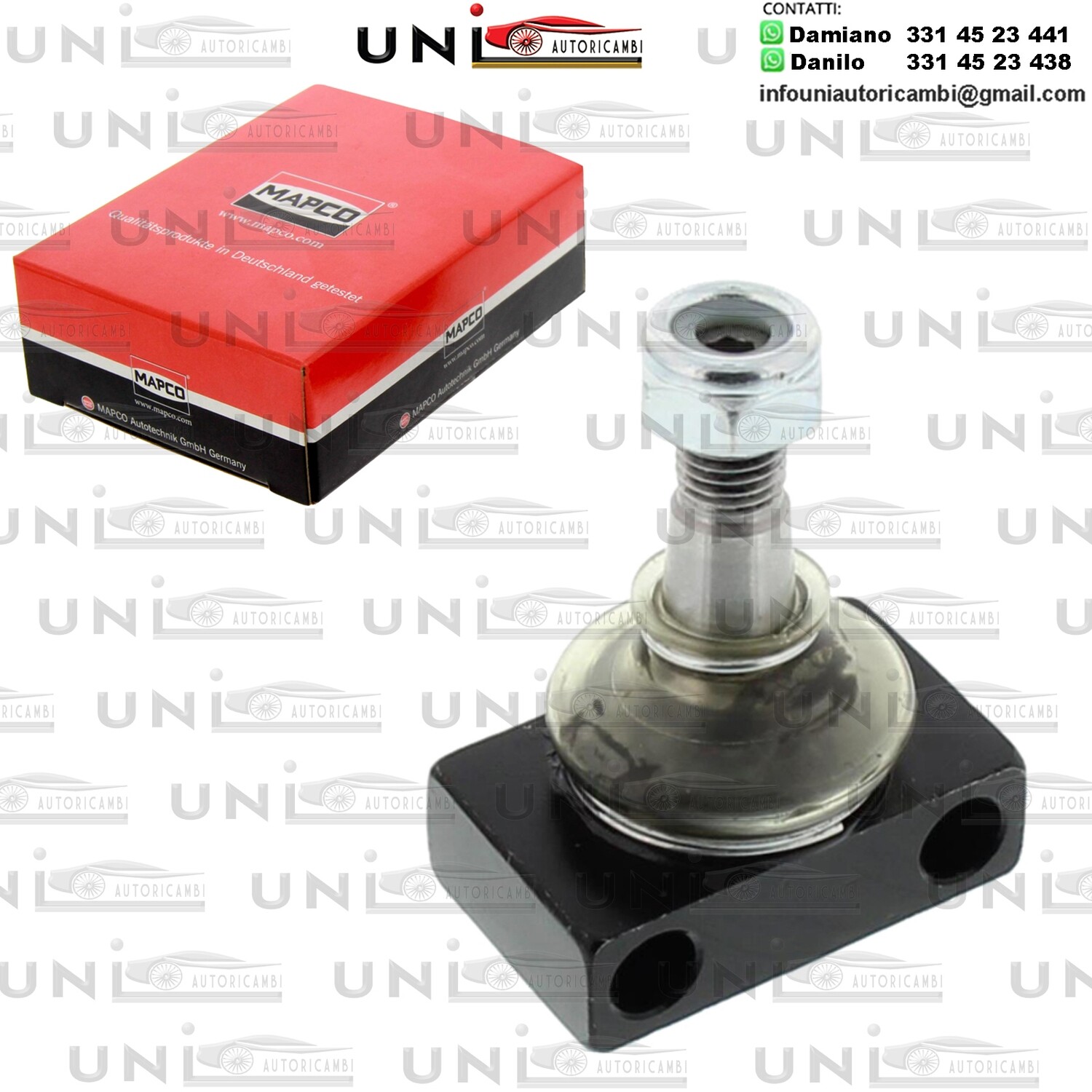 Giunto di supporto / guida Assale anteriore Bilaterale Rinforzato SMART CABRIO, CITY-COUPE, FORTWO, ROADSTER 0.6/0.7/0.8D 98-07