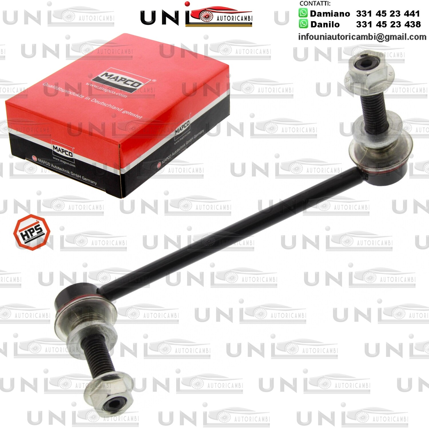 Asta Puntone, Bielletta Assale Anteriore Sinistra Rinforzata CHRYSLER 300 C / DODGE CHALLENGER 2.7-6.1 04-