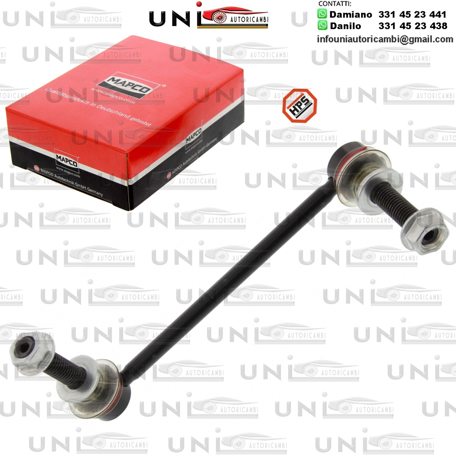 Asta Puntone, Bielletta Assale Anteriore Destra Rinforzata CHRYSLER 300 C / DODGE CHALLENGER 2.7-6.1 04-